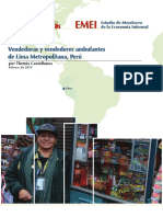 Emei Vendeores Ambulantes en Lima Metropolitana