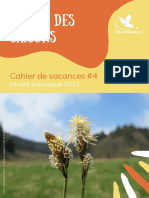 Cahier de Vacances - Au Fil Des Saisons - Tela Botanica 2021