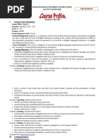 Course Profile TATC TA3 (2021-2022) For Students