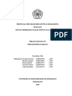 PROPOSAL PKM KEWIRAUSAHAAN