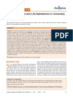 Sexism Attitudes and Life Satisfaction in University Students