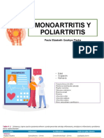 Monoartritis y Poliartritis