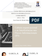 Cultura Organizacional e As Interferências Nos Fluxos Informacionais (IFI)