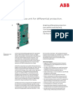 FOX615 OPIC2: IEEE C37.94 Interface Unit For Differential Protection