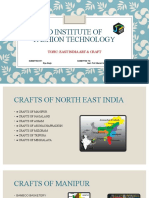 JD Institute of Fashion Technology: Topic: East India Art & Craft