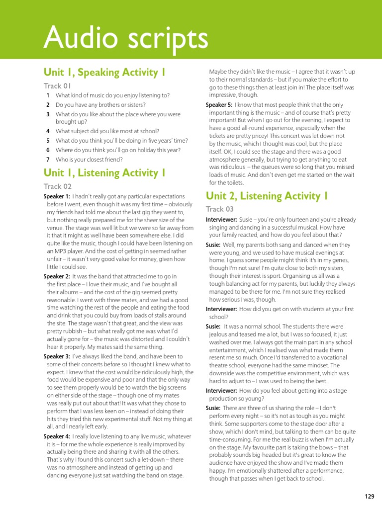 Exam Maximiser Audio Script | PDF | Horses