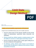 Limit State Design Method: Chapter: Three Design of Reinforced Concrete Structure