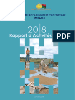 Rapport d'activités Annuel 2018 MINAE
