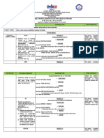 Weekly Home Learning Plan For Grade 10 Mapeh: Don Eulogio de Guzman Memorial National High School