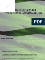 Caracteristicas Del Terapeuta Humanista Grupal
