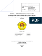 Proposal Aspek Fisik Dan Tata Guna Lahan Kawasan Perkotaan