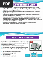 Central Processing Unit