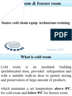 Cold Room & Freezer Room