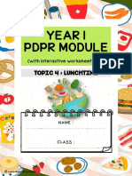 Module PDPR Year 1 Topic 4
