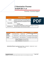 Franchise POC Nomination Process Ufone/COPS/CS/SOP/391/11.0