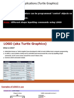 IGCSE ICT - Turtle Graphics