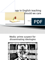 Ideology in English Teaching Materials