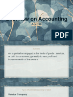 2 Overview On Accounting