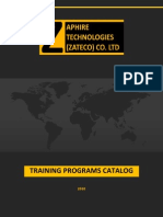 Training Programs Catalog