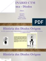 Seminário CTM Tema - Diodos: Alunos: Amanda Nionara Wilson Oba Marco Aurélio