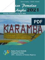 Kecamatan Pomalaa Dalam Angka 2021