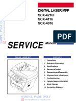 Samsung Laser SCX 4016 SCX 4116 SCX 4216f Series Service Manual Free