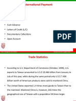 International Payment: Presentation Outline