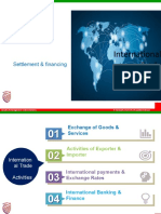 International Trade: Settlement & Financing