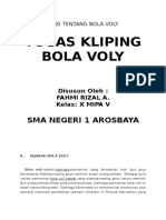 Tugas Kliping Tentang Bola Voly