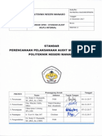 E1 Standar Audit Mutu Internal - 1 - Standar Perencanaan Pelaksanaan Audit Mutu Internal