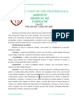 Modulul I Comunicarea Profesionala - C3 - Prof. Spiridon Vasilica