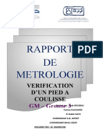 Rapport TP de Metrologie