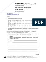 Focus Grammar: Internet Activity Student Worksheet