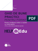 Ghid Parinti Instrumente Scoala Online Copii CES