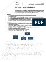 BCSP Accreditation Panel - Terms of Reference