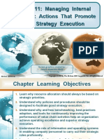 Chapter 11: Managing Internal Operations: Actions That Promote Good Strategy Execution