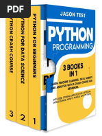 Python Programming 3 Books in 1