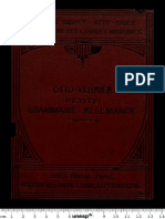 Petite Grammaire Allemande