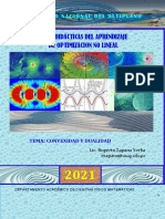 Guías Didácticas Del Aprendizaje de Optimizacion No Lineal: Universidad Nacional DEL Altiplano