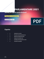 Sondaj de Opinie Post-Electoral - ALEGERI PARLAMENTARE 2021
