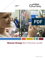 Best Practice Guide Rescue Groups