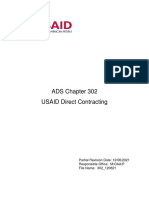ADS Chapter 302 USAID Direct Contracting