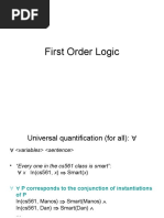 First-Order Logic - w9