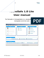 TachoSafe Lite User Manual