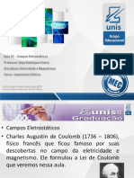 Campos Eletrostáticos - Lei de Coulomb e Força entre Cargas