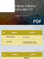 Bahasa Melayu Kertas 1 SPM 2021 Nota