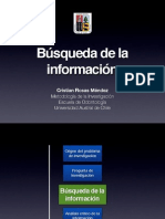 Clase Búsqueda Información en Ciencias Biomédicas