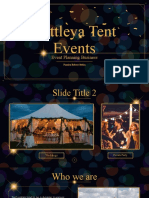 Cattleya Tent Events: Event Planning Business