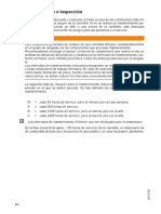 Intervalos de Mantenimiento Según Horas de Uso Erd 220