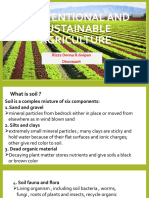 Conventional and Sustainable Agricultureduc 264